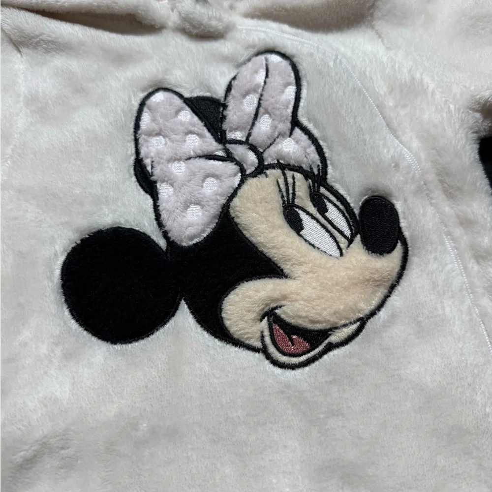 Disney | Minnie Mouse Fleece Footie | 0-3M